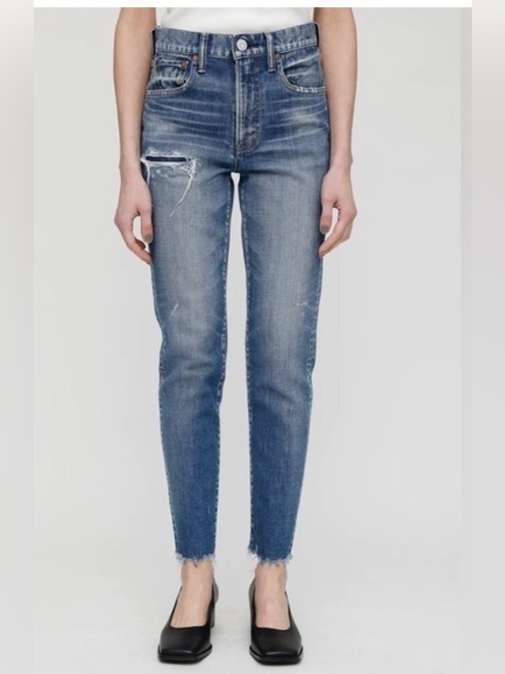 Moussy Vintage Hammond Skinny-Hi Mid-Rise Denim Jeans Womens Size 31